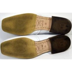 R064 REPETTO MOCASSINS BLANC FEMME T.36 UK 3.5 -Repetto Soldes Boutique 55742 6