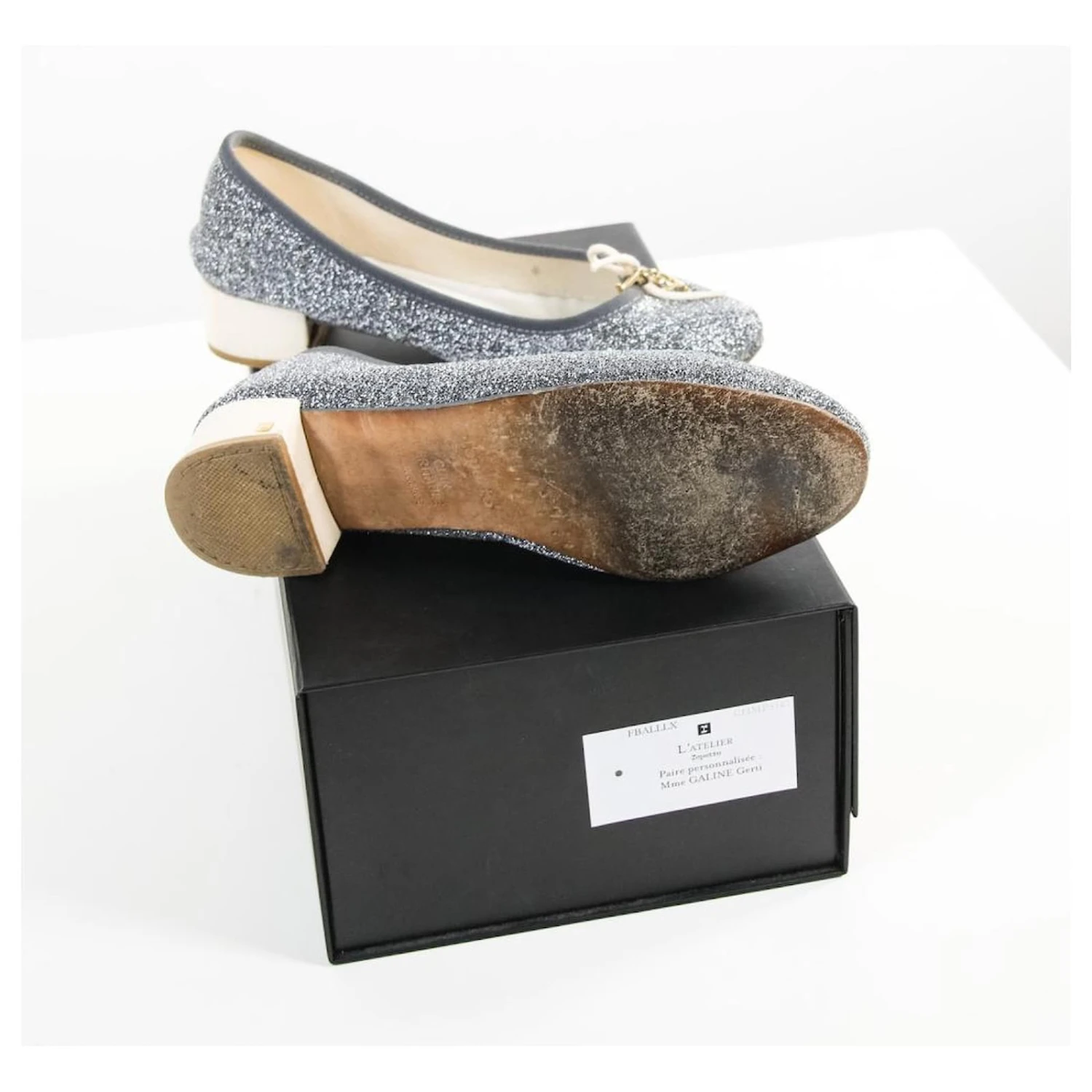 Ballerines Repetto 36.5 Gris 6 Ballerines Repetto 36.5 Gris – Image 4