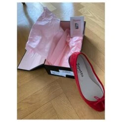 Ballerines REPETTO Neuves En Cuir Vernis Rouge Flamme 7 Ballerines REPETTO Neuves En Cuir Vernis Rouge Flamme -Repetto Soldes Boutique 657434 3