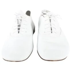 Repetto Richelieu Zizi Blanc -Repetto Soldes Boutique 796429 3