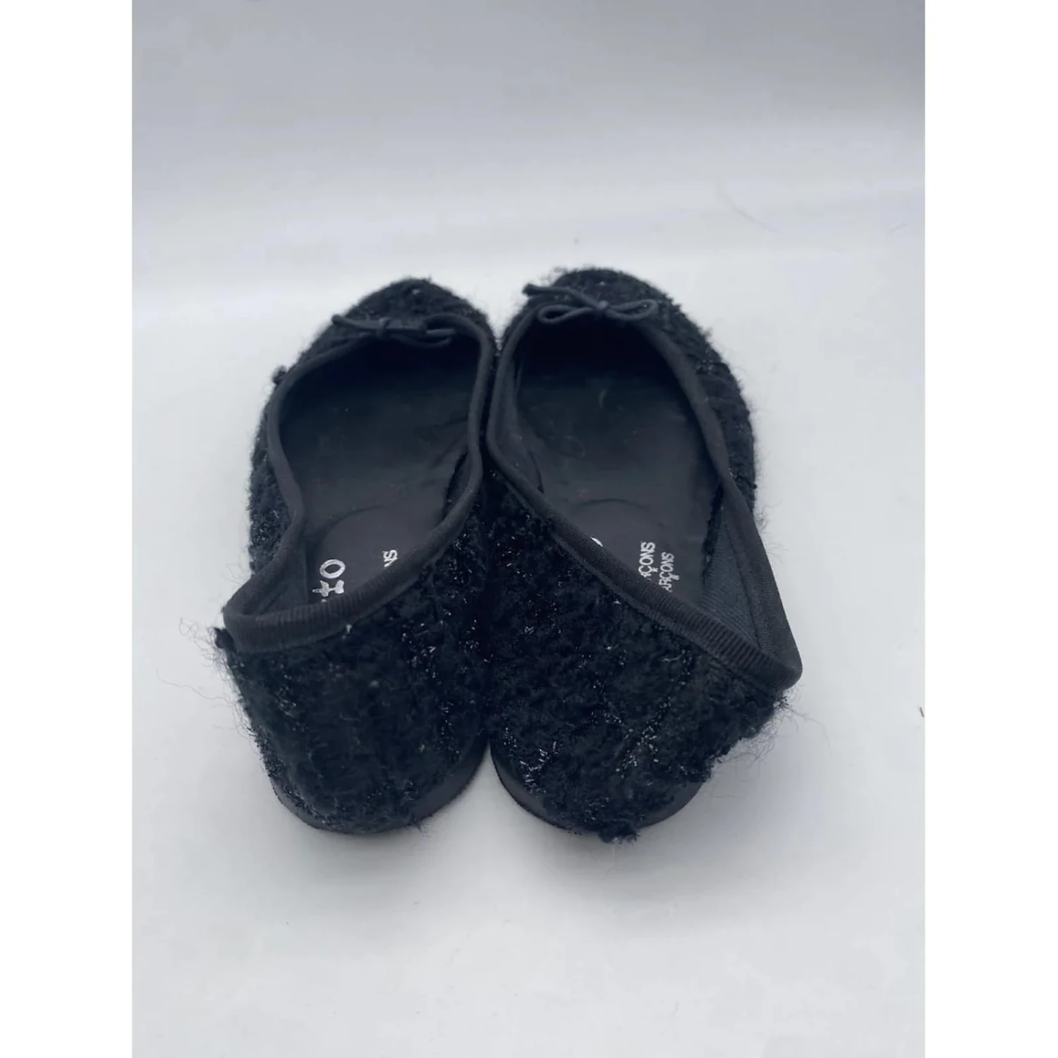 REPETTO Ballerines T.UE 37 Tweed Noir 7 REPETTO Ballerines T.UE 37 Tweed Noir – Image 5