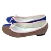 Repetto BB Bicolores Bleu -Repetto Soldes Boutique ballerines bb bicolores repetto suede bleu