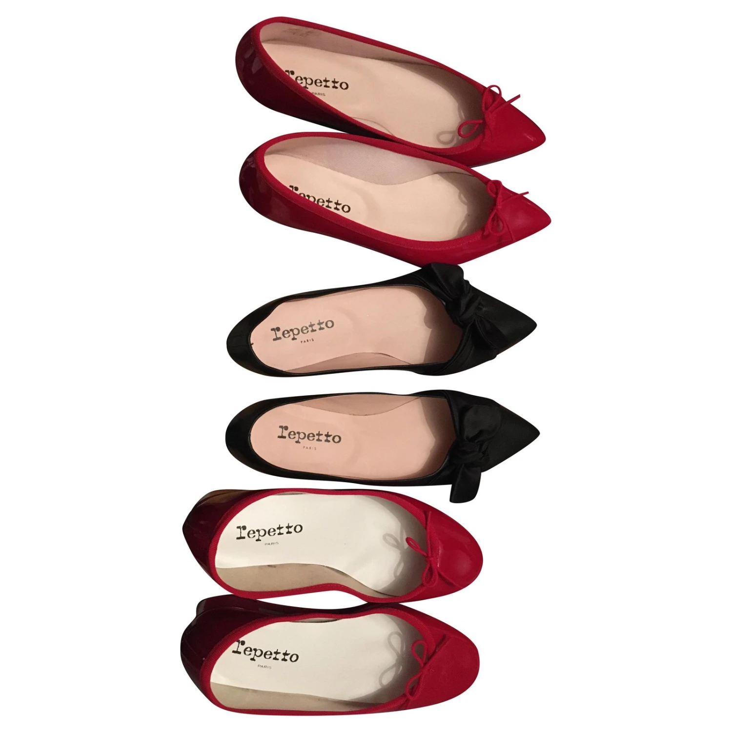 Repetto Ballerines Noir 3 Repetto Ballerines Noir