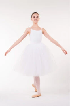 Bas De Tutu Long Repetto Enfant Blanc DE534