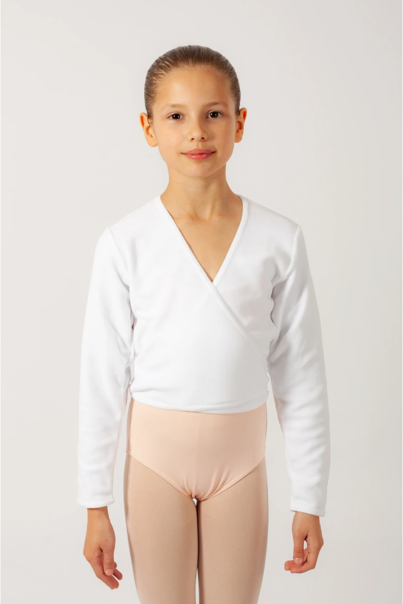 Cache-coeur Repetto D105 Polaire Blanc 3 Cache-coeur Repetto D105 Polaire Blanc