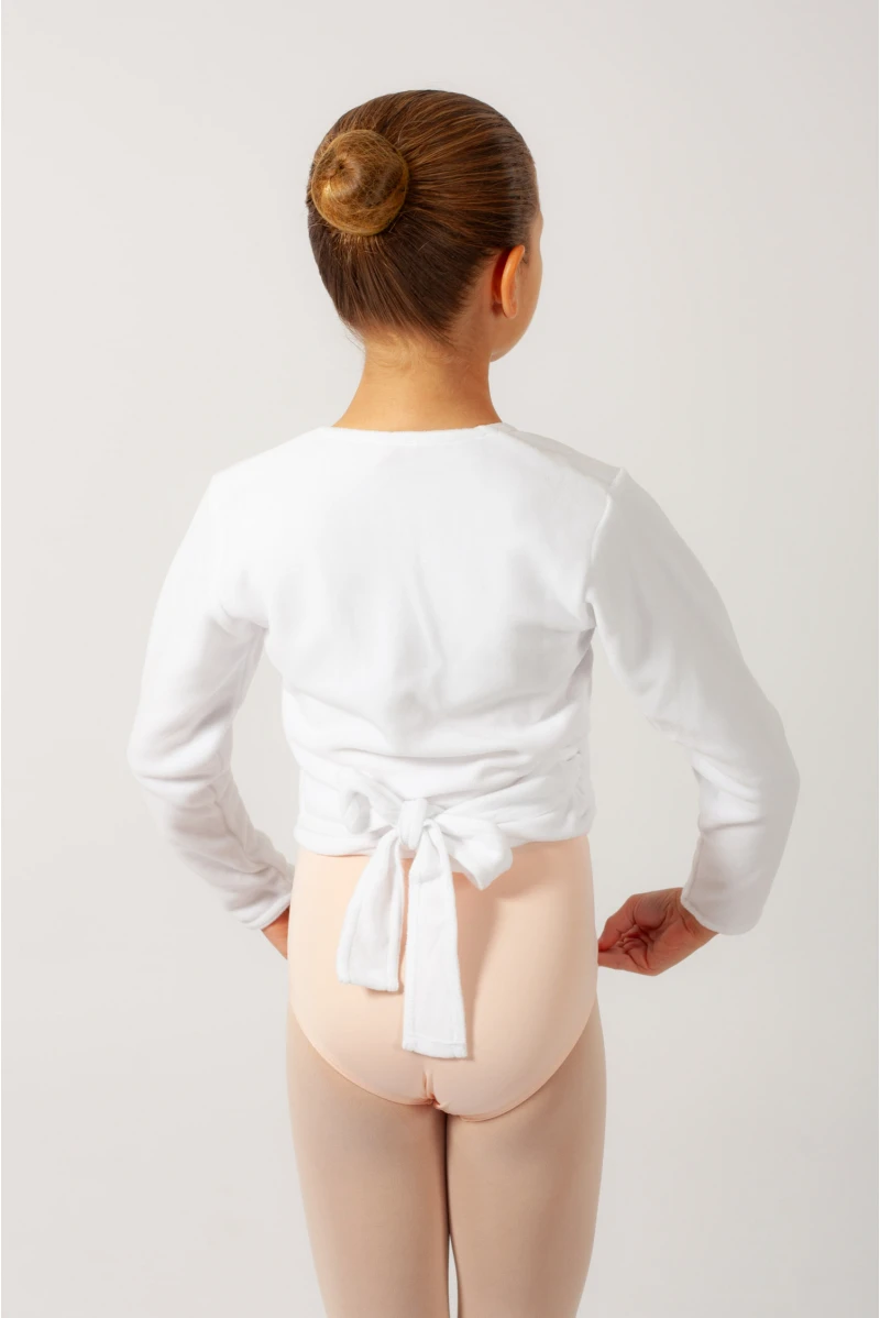 Cache-coeur Repetto D105 Polaire Blanc 4 Cache-coeur Repetto D105 Polaire Blanc – Image 2