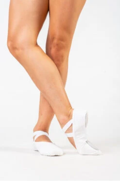 Demi-pointes Repetto Dance F.I.T Rose/tan -Repetto Soldes Boutique demi pointes homme merlet solo toile strech blanc 1