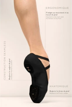 Demi-pointes Repetto Dance F.I.T Noir