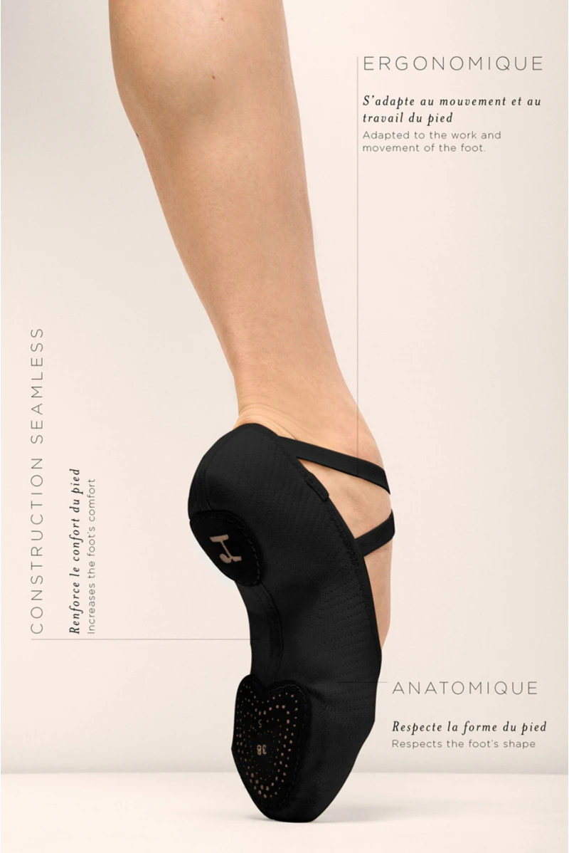 Demi-pointes Repetto Dance F.I.T Noir 3 Demi-pointes Repetto Dance F.I.T Noir
