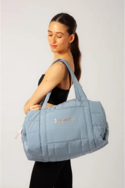 Grand Sac Polochon Rembourré B0233N Repetto Gris