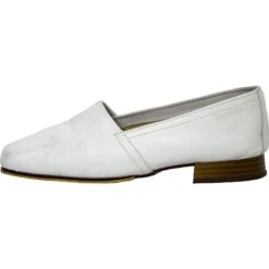 R064 REPETTO MOCASSINS BLANC FEMME T.36 UK 3.5