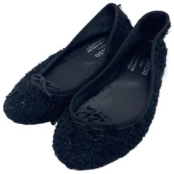 REPETTO Ballerines T.UE 37 Tweed Noir